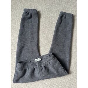 Huckberry Wellen Men's Charcoal Gray Fleece Sweatpants Joggers Size Medium